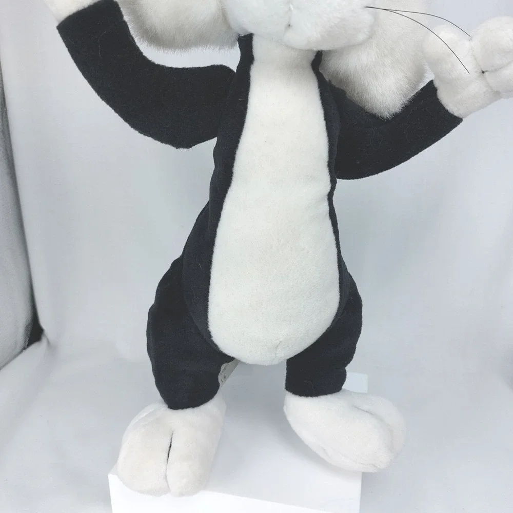 Looney Tunes Sylvester Plush TYCO Stuffed Animal Black Cat 14